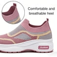 thumbnail image 4 of BERANMEY Women's Slip On Walking Shoes Lightweight Breathable Mesh Sneakers with Arch Support Soft Foam Cushion for Work Casual Comfort Non Slip, 4 of 9