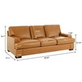 thumbnail image 2 of Siggy Genuine Leather Sofa Set for Living Room - Oversized leather sofa for Luxurious Comfort & Durability for Any Space, 2 of 9