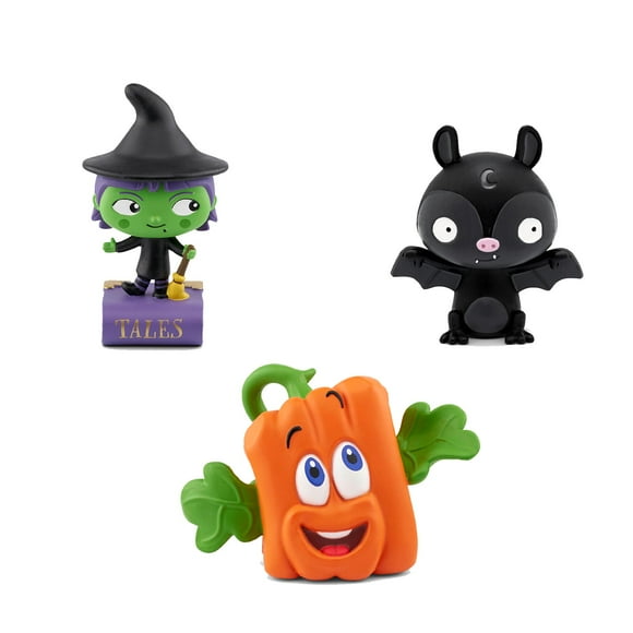 tonies Halloween Tonies Bundle – Halloween & Spooky Songs, Spookley the Square Pumpkin, Spooky Tales (English)