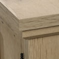thumbnail image 6 of Sauder Aspen Post Engineered Wood L-Shaped Home Office Desk in Prime Oak, 6 of 13