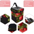 thumbnail image 2 of Fruit Car Trash Can with Lid, Foldable Leak-Proof Car Garbage Can, Hanging Storage Bag, Car Trash Bin, 2 of 6