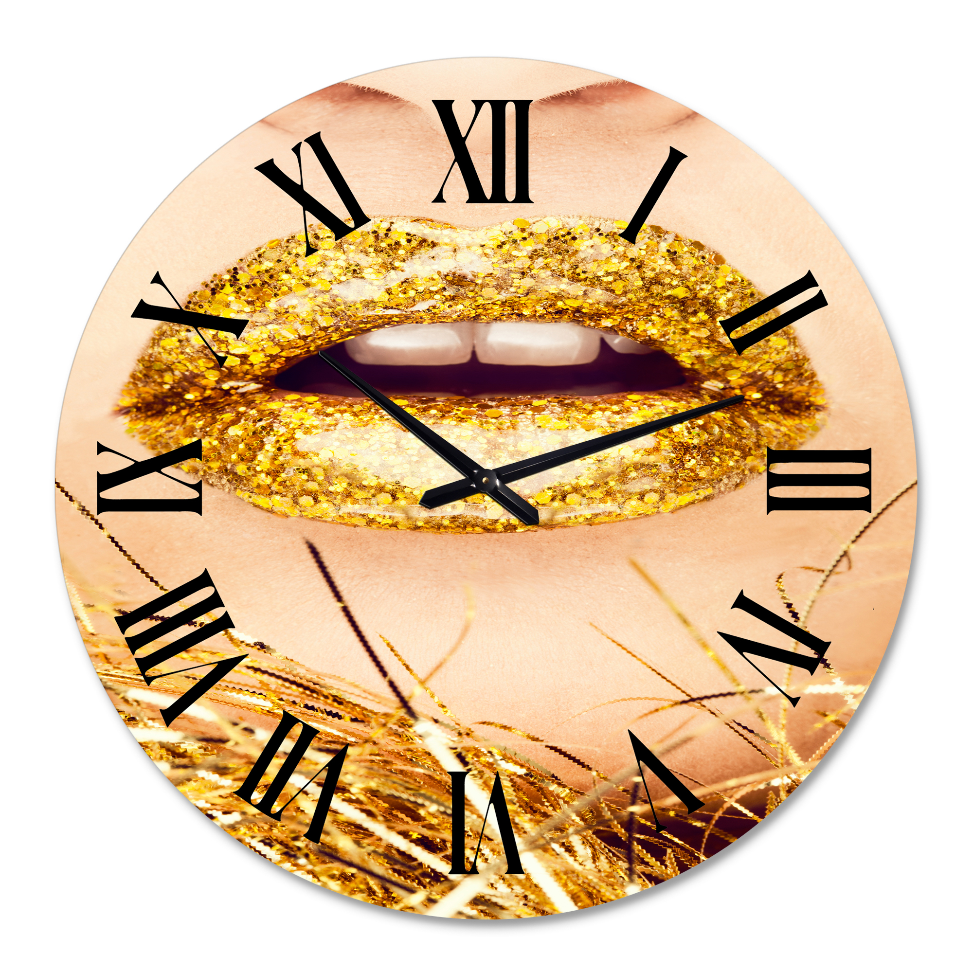 Designart 1 in Quartz Modern/Contemporary Wall Clock