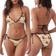 thumbnail image 3 of Fotbe Thanksgiving With Turkey Traje de Baño para Mujer de Dos Piezas – Bikini Sexy de Tirantes Tipo Halter con Diseño Triangular, 3 of 6