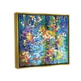 thumbnail image 3 of Stupell Industries Colorful Reflections Lake Flowers Landscape Painting Gold Floater Framed Canvas Art Print Wall Art, 21 x 17, 3 of 10