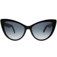 thumbnail image 3 of Kate Spade Karalyn/S Plastic Womens Cat-Eye Sunglasses Black 56mm Adult, 3 of 3