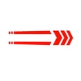 thumbnail image 5 of Motorbike Striped Sticker Motorcycle Fender Reflective Sticker Waterproof Moto Decal Tattoo Prevent Scratch, 5 of 5