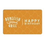 Bonefish Grill $25 Happy Birthday eGift Card [Email Delivery]