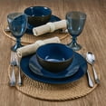 thumbnail image 3 of Pfaltzgraff Lucy 12- Piece Stoneware Dinnerware Set in Blue, 3 of 12