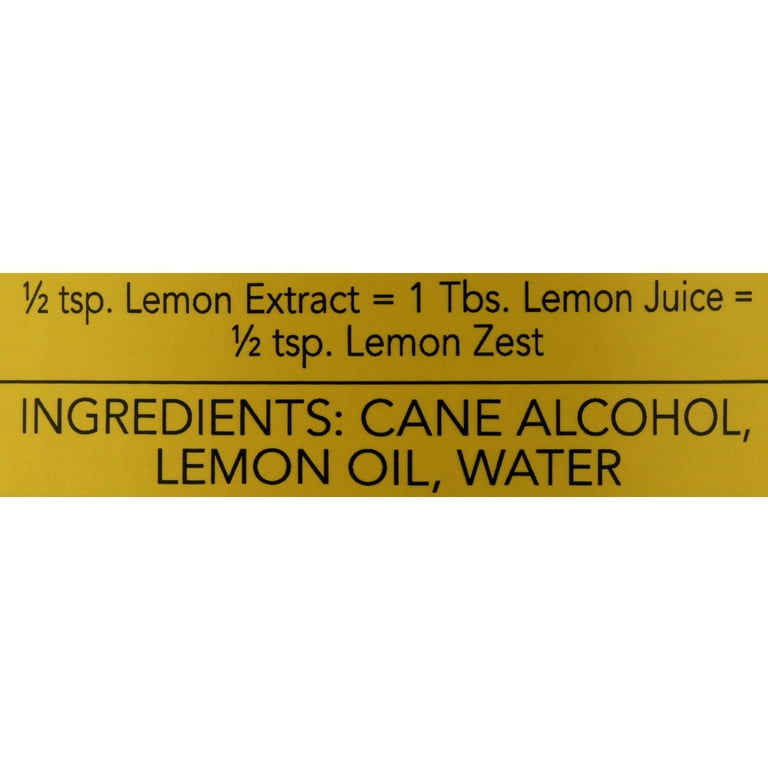 Nielsen-Massey Pure Lemon Extract, 18 oz - Walmart.com