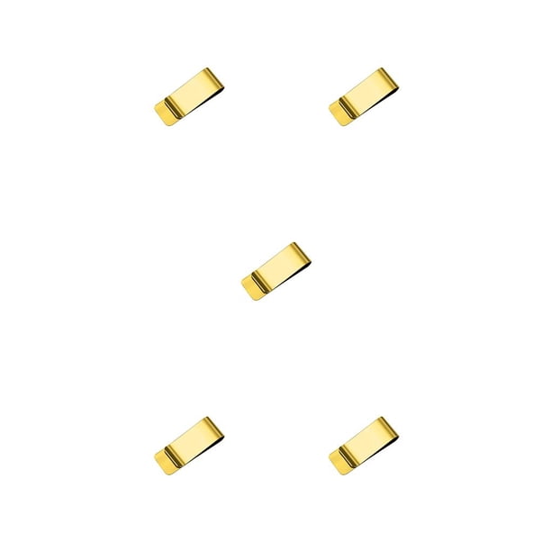 Pinza para dinero Monstrate Marcapáginas cobre inoxidable 5 piezas