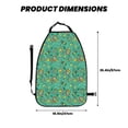 thumbnail image 2 of Fuzoiu Funny Animals in Jungle Print 2 Pack Kick Mat Back Seat Protector With 3 Storage Pockets, Universal Car Seat Back Organizer For Kids Pets, Waterproof Backseat Protector For Most Car, 2 of 8
