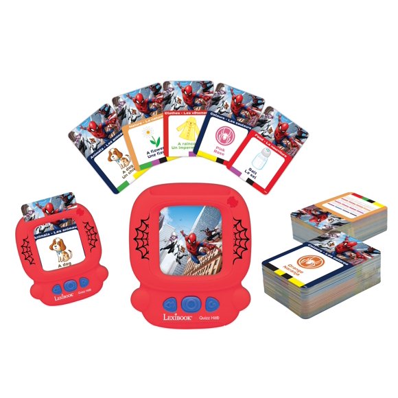 Lector de Tarjetas Interactivo Spider-Man LEXiBOOK JCR10SPi2