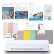 Silhouette CAMEO5α (Alpha) Smart Cutting Machine - Card Making Bundle - Classic White