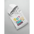 thumbnail image 3 of 90's Cassette Player Hoodie Women -Image by Shutterstock, Female Large, 3 of 4