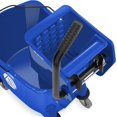 thumbnail image 4 of Commercial Side Press Wringer Combo Mop Bucket, 33 Quart, Blue, 4 of 6
