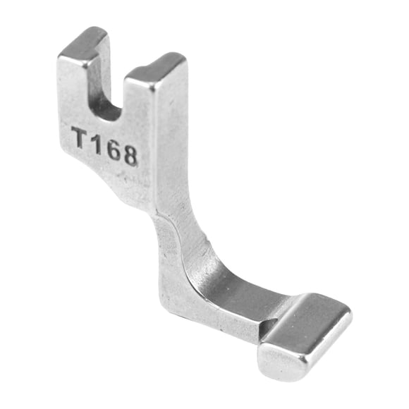 Pie de máquina Zulema con cremallera invisible Acero 7 cm x 7 cm