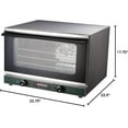 thumbnail image 2 of Winco ECO-500 Half-Size Countertop Convection Oven, 1.5 cu. ft., 2 of 2