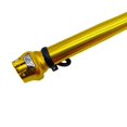 thumbnail image 3 of Vástago de barra de manillar de bicicleta plegable ajustable, tubo de dirección integrado, liberación rápida Oro Cola elevador de vástago de bicicleta plegable, 3 of 3