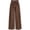 Brown, variant on Women's Wide Leg Work Pants Business Casual High Waisted Loose Palazzo Trouser Summer Clothes