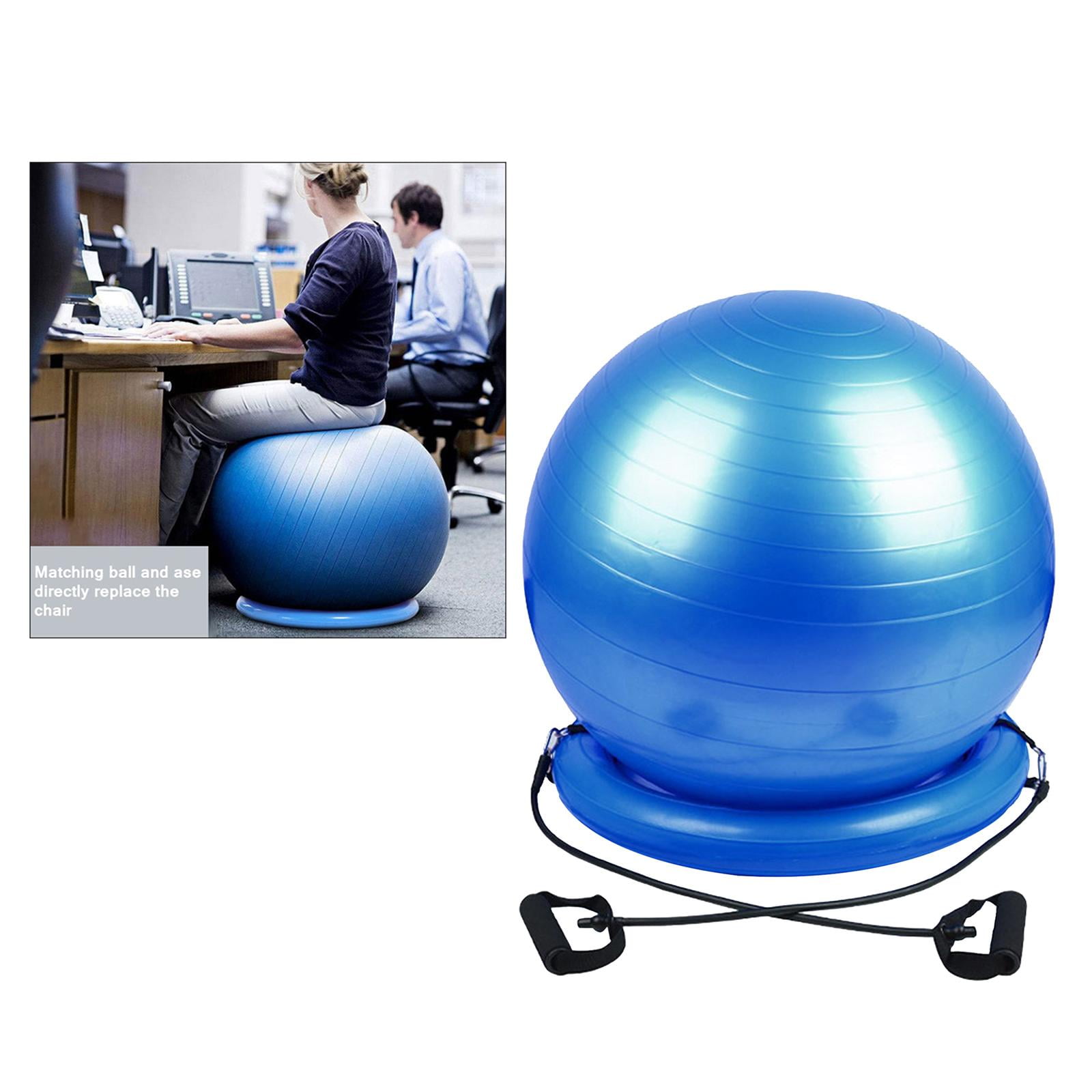 Exercise ball chair workout sale