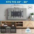 thumbnail image 2 of Mount-It! Articulating TV Wall Mount with Extra Long Extension, 2 of 6