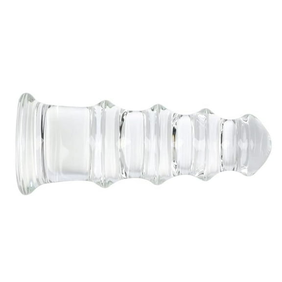 Clear Super Glass Body Massager Crystal Personal Massage Wand