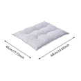 thumbnail image 3 of Chew Proof Bed For Crate Indestructible Kennel Mat With Reinforced Corners Large Washable Chew Pad For Small Chewers (Brown), 3 of 4