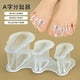 thumbnail image 2 of Separadores de Silicona para los Dedos de los Pies - Alivio para Juanetes, Reutilizables y Flexibles, para Hombres Mujeres Salud de los Pies, 2 of 8