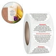thumbnail image 6 of 500 Candle Warning Stickers Labels for Soy Candle Making, 6 of 6