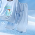 thumbnail image 5 of NIEWTR Toddler Pajamas Set for Boys 2T 3T 4T 5T Two Piece Short Sleeve Tops and Shorts Soft Breathable Kids Children Pjs Summer Pajamas Loungewear Gift Sets(A-Blue,5-6 Years), 5 of 6