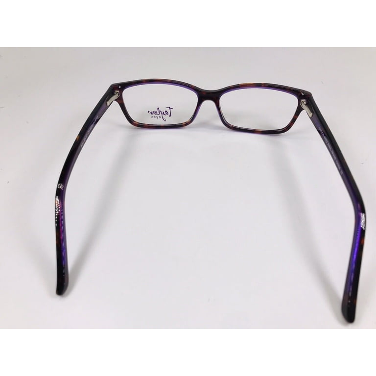 NEW Taylor Eyes Demi & Purple AVRIL Eyeglasses 53mm with Case NEW Taylor Eyes Demi & Purple AVRIL Eyeglasses 53mm with  main image 4