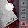 thumbnail image 2 of 3x5 Rug, Game Door Mat Washable Non Slip Soft for Entryway, Gaming Warrior Rug, Boys Kids Gamer Carpet, Game Home Decor & Gifts, 2 of 6