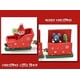 thumbnail image 2 of 5 piezas de tren navideño pequeño de madera para decorar la mesa navideña. Decoración navideña, tren navideño, regalo de decoración navideña, 2 of 4