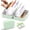Green, variant on Waterproof Pill Pouch Set, Reusable A8 Waterproof Pill Pouch with 14 Color-Coded Bags Portable Travel Pill Organizer Pouches Large Weekly Pill Organizer for Travel Purse Daily Use (Green)