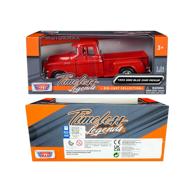 1955 GMC Blue Chip Pickup Truck Red 