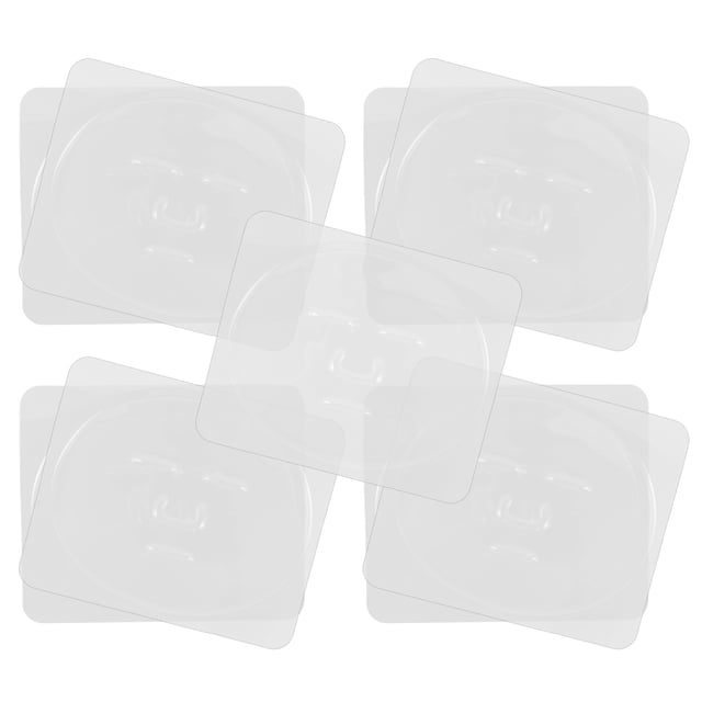 AURARMLET 10Ud Reutilizable Transparente Para Máscaras Faciales Plástico Con Estuche PVC