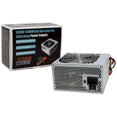 Logisys PS550E12 550W Power Supply PSU 20+4 pin 550w Watt PC Computer Logisys PS550E12 550W Power Supply PSU 20+4 pin 550w Watt PC Computer