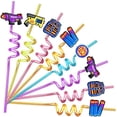 thumbnail image 2 of 25 Dart War Party Favores Pistola Nerf reutilizable Pajitas de plástico para Dart War Sumi Lidmada Lidmada, 2 of 2