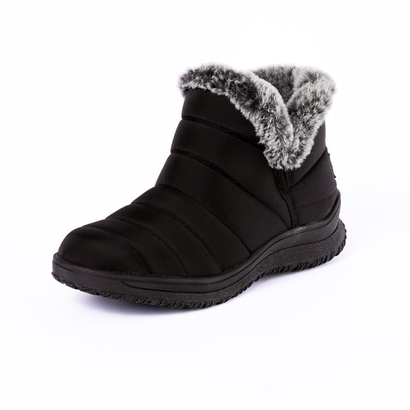 Minnetonka Women's Northtown Boot, Black, 5 M