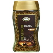 Elite Platinum Classic Freeze Dried Instant Coffee, 7 oz Jar