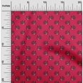 thumbnail image 1 of oneOone Viscose Jersey Fabric Paisley Block Print Fabric BTY 60 Inch Wide, 1 of 5
