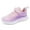 Pink, variant on JIAHONG Boys Girls Sneakers Kids Shoes Unisex Lightweight Breathable Athletic Running Tennis Fitness Shoes for Little Child/Big Kid, Black