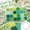 Muti-Green #11, variant on DIY Beaded Bracelet Making Kit Multi-Size Glass Seed Beads Set with Tubular Bugle Beads Square Spacer Beads Beading Wire Step Guide Manual Eco Compartment Box for Art Projects