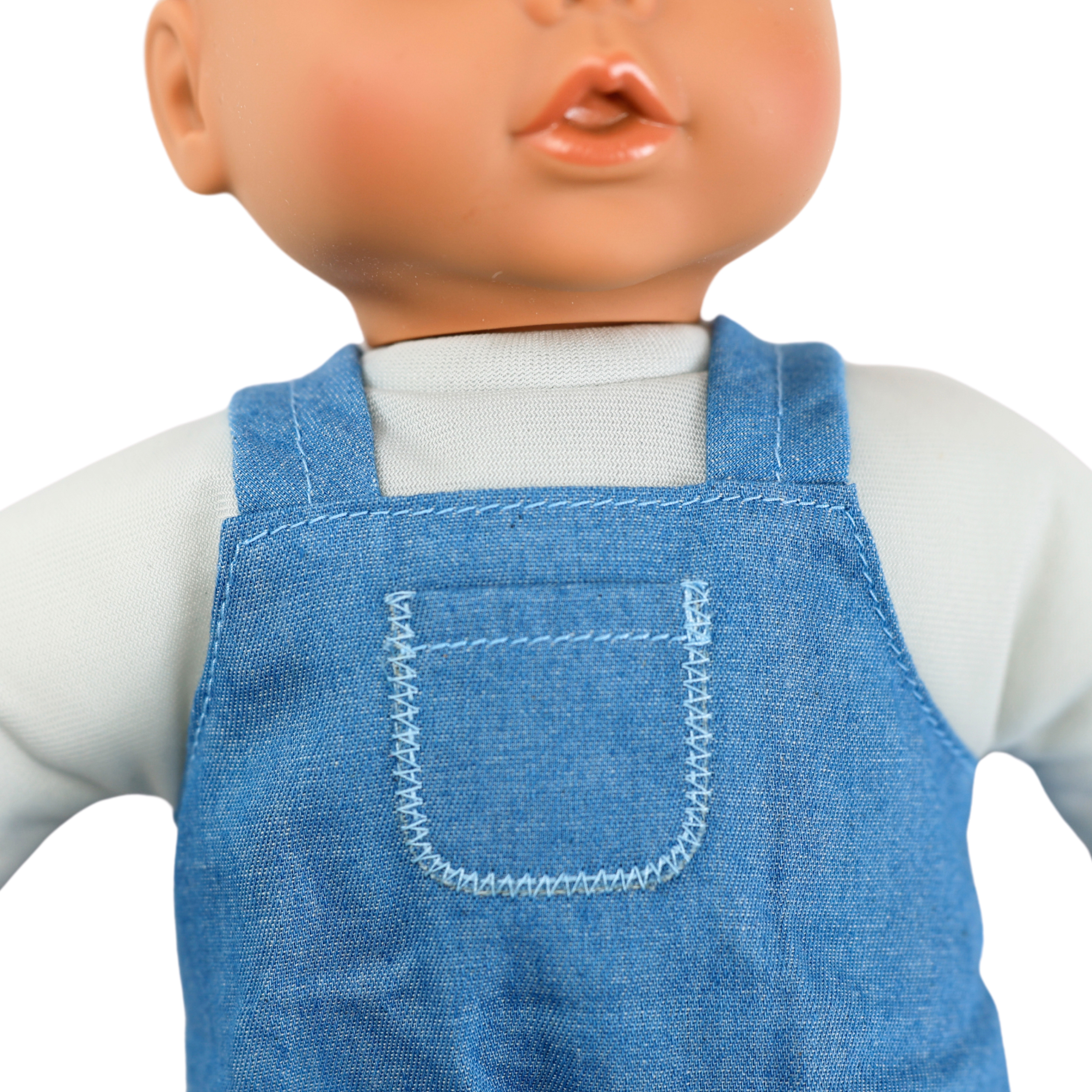 My Sweet Love 12-inch Soft Baby Doll, Chambray Outfit
