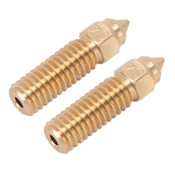 3D Printer Nozzles, Brass Extruder Print Head with Smooth Inner Wall for K1 CR M4 Vyper Kobra Sovol Sv06 Plus Sv07, Compatible with PLA ABS PETG TPE TPU PC