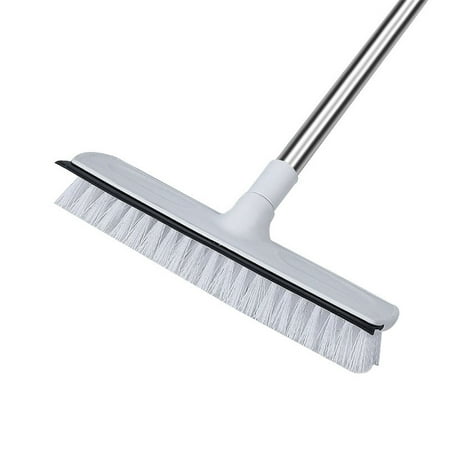 

Enowise Retractable Floor Brush Bathroom Cleaning Brush Wiper Dual Purpose Long Handle Brush