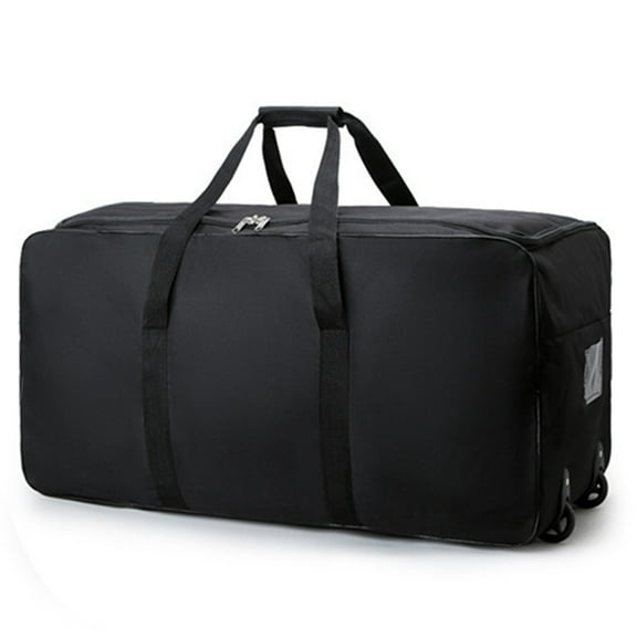 Yucurem Waterproof Travel Luggage Bag, Foldable Wheel Bag, Portable Travel Suitcase for Men Women (A)