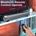 thumbnail image 2 of Sound bars Bluetooth Speaker for TV Computer Phone Support TF Music AUX Handsfree Calls Stereo Sound, 2 of 7