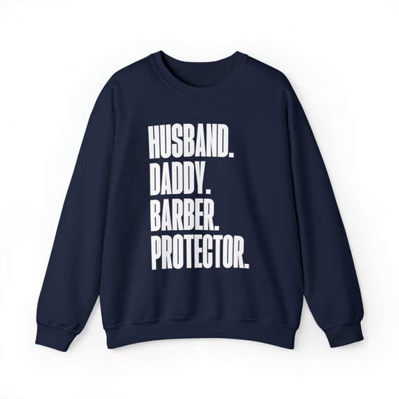 Barber Dad Fathers Day Birthday Ideas Sweatshirt, Gifts, Crewneck