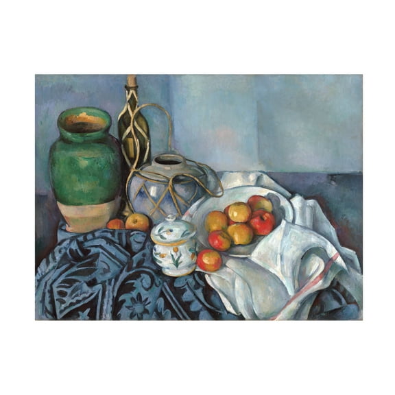 Cezanne 'Still Life With Apples 2' Canvas Art